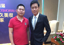 广州环球360与明星合影