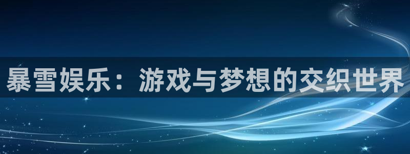 环球360私网一比一：暴雪娱乐：游戏与梦想的交织世界