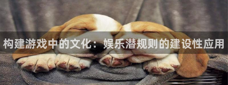 环球360：构建游戏中的文化：娱乐潜规则的建设性应用